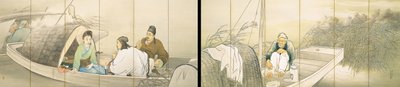 Song of the Lute by Hashimoto Kansetsu